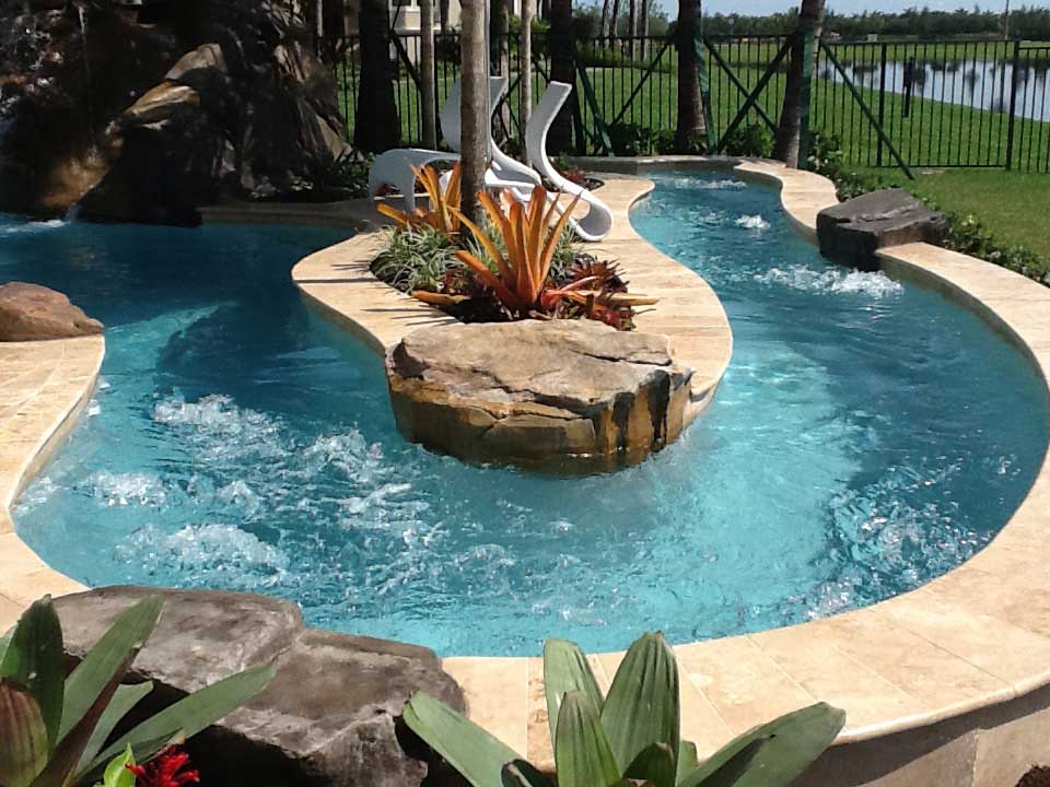 Lazy Rivers Van Kirk Pools Deerfield Beach Fl Luxury Pool Builder Palm Beach County Fl Van Kirk Pools
