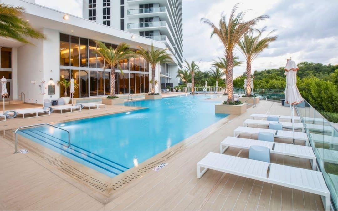 Fountains, Pools & Spas at The Harbour in North Miami Beach