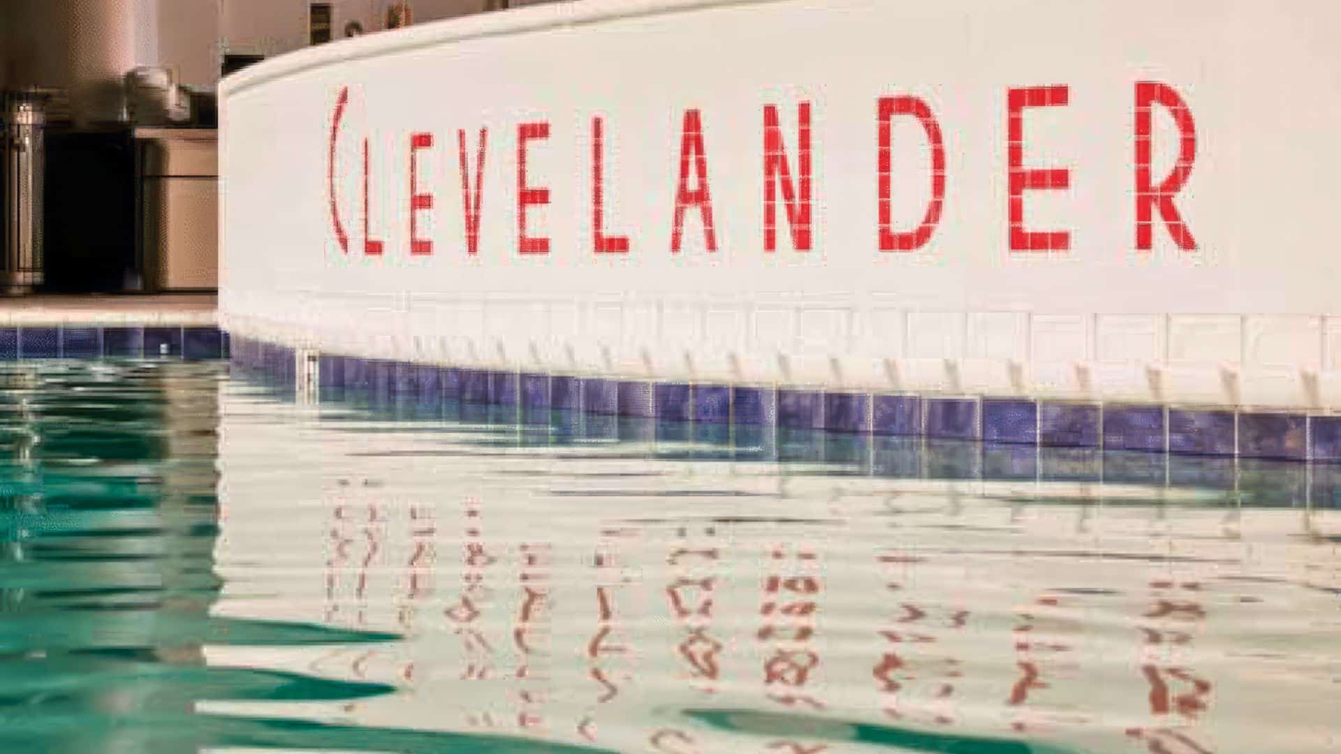 Pool & Custom Tile Work in The Clevelander at Marlins Park