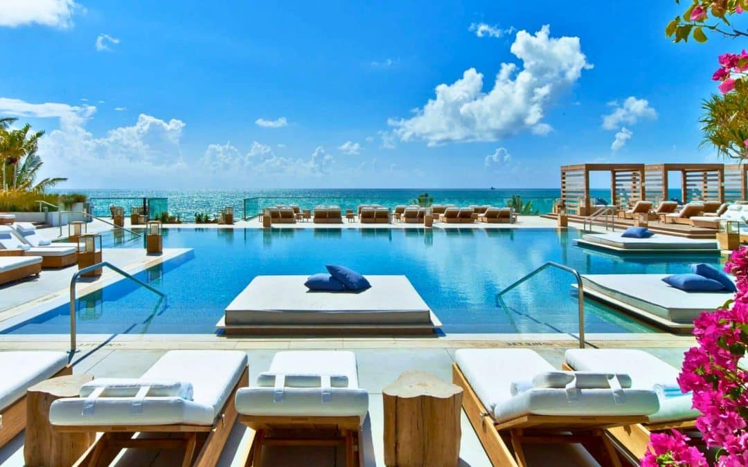 Pools & Spa at 1 Hotel South Beach in Miami