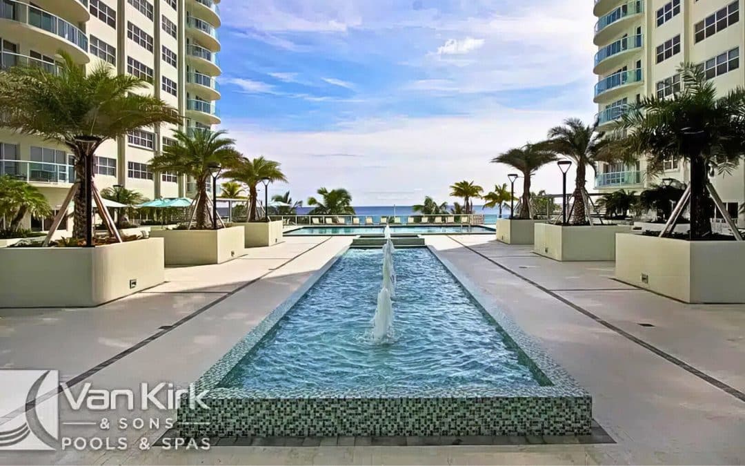 Pool at Southpoint Condominium in Fort Lauderdale